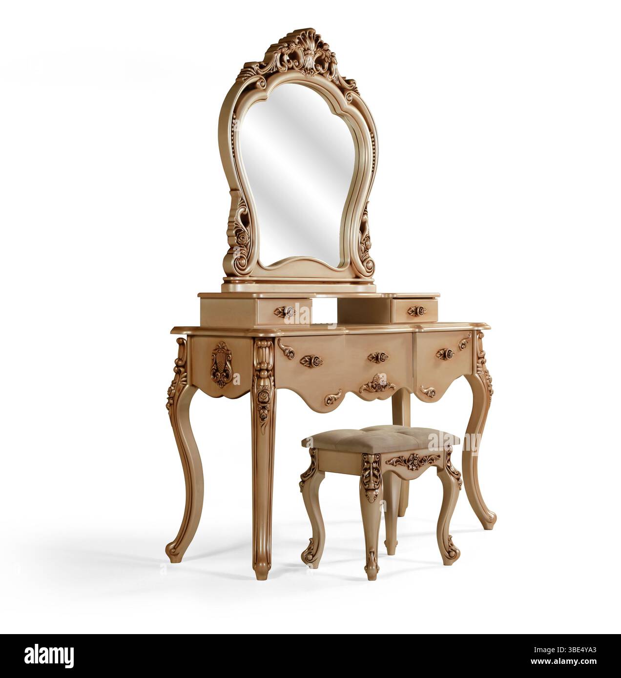 Antique mirror dressing table in hi-res stock photography and images - Alamy