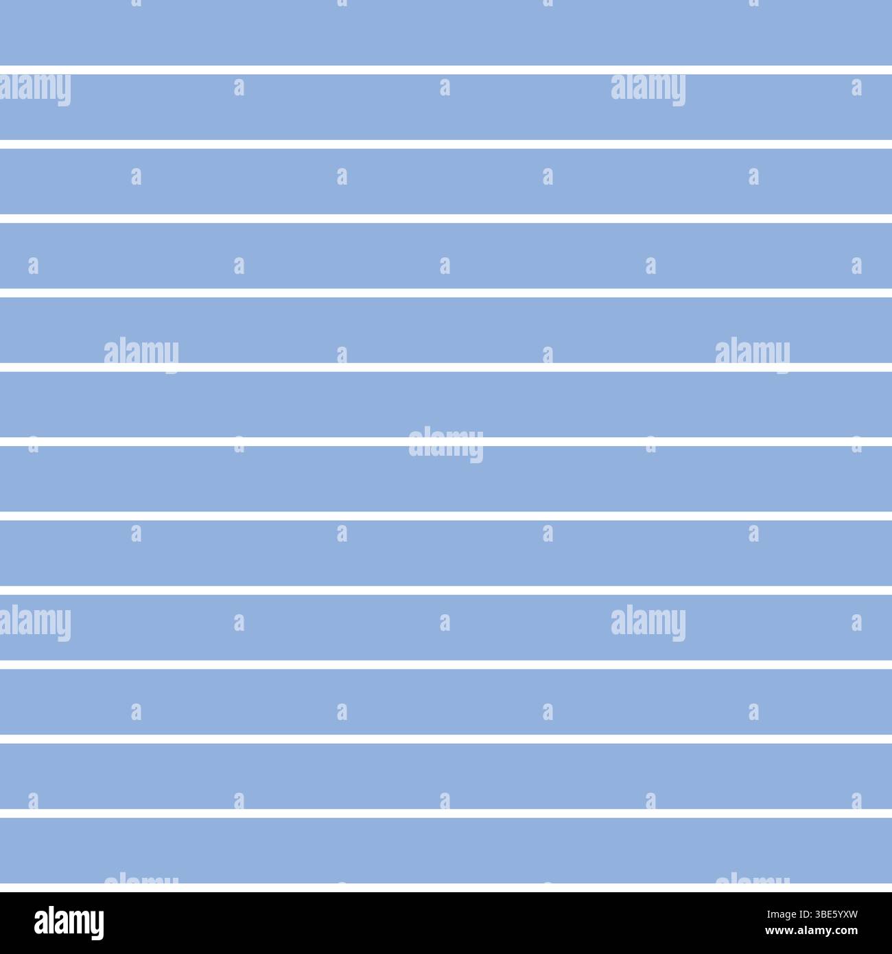 Simple horizontal striped pattern light blue and white background texture Stock Vector