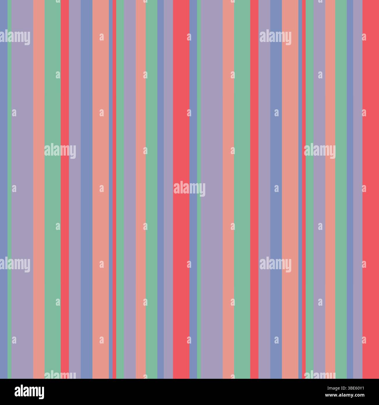 Pastel vertical stripes seamless pattern background texture design Stock Vector