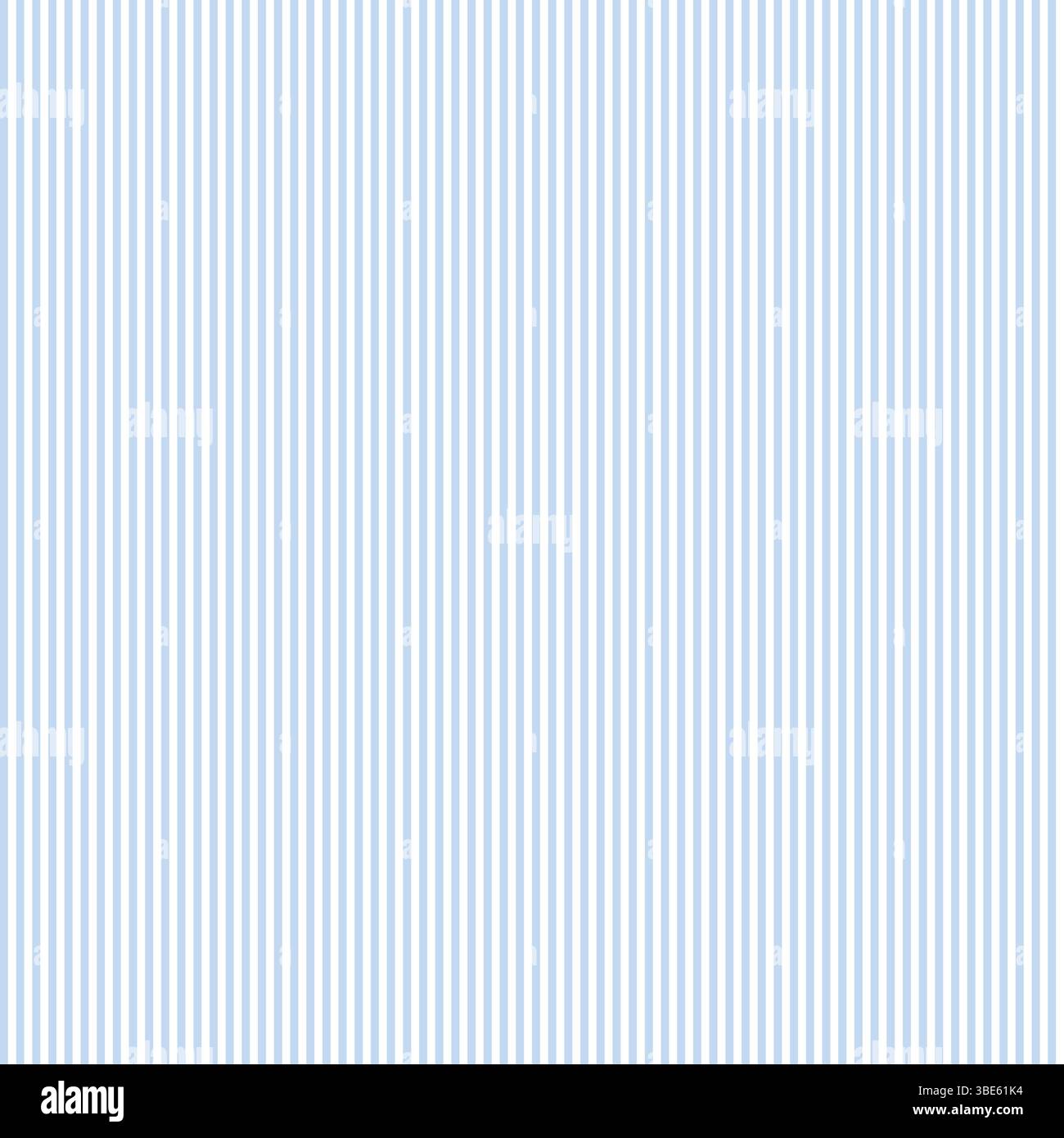 Subtle light blue and white vertical stripe pattern background texture Stock Vector
