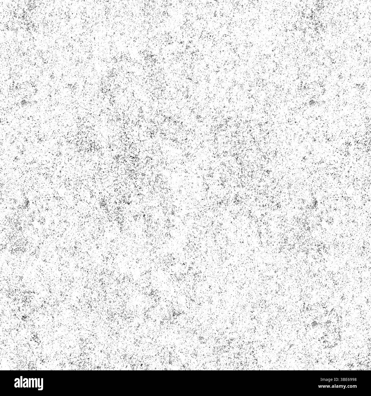High resolution seamless grainy texture background white black noise overlay Stock Vector