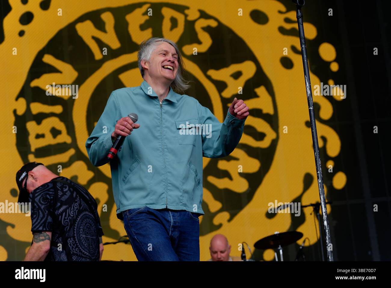 Ned's Atomic Dustbin performing at Bearded Theory Festival, Catton Park ...