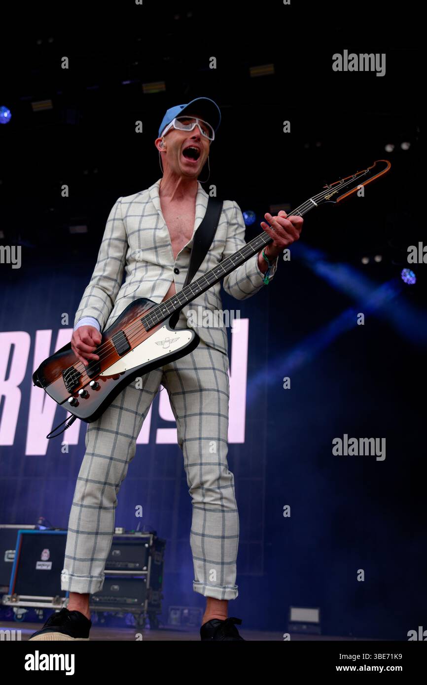 Terrorvision performing at Bearded Theory Festival, Catton Park ...