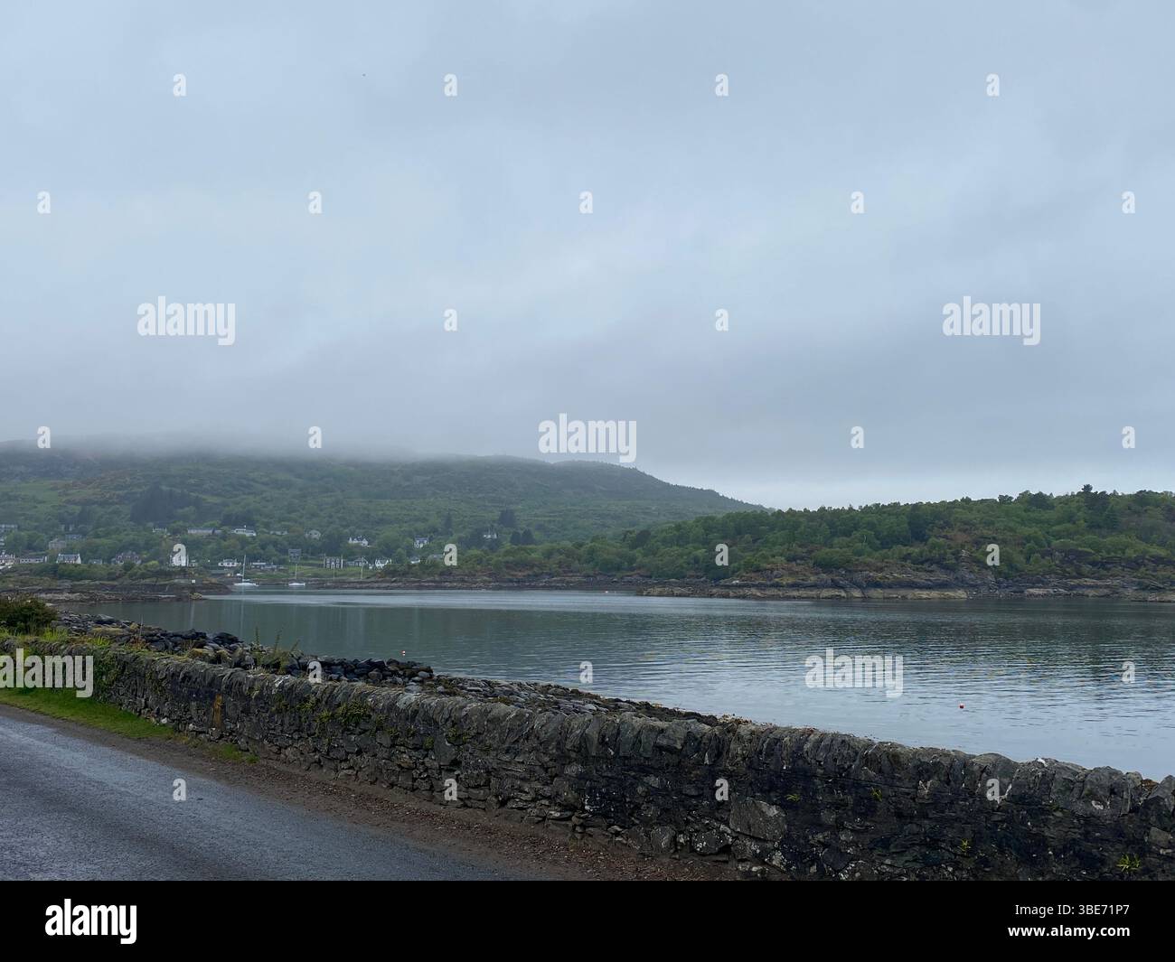 Scottish Lake Landscape - Smartphone Captured Stock Image