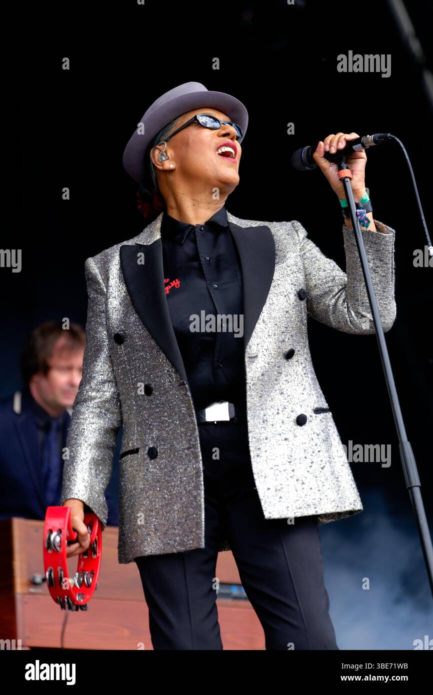 The Selecter performing at Bearded Theory Festival, Catton Park ...