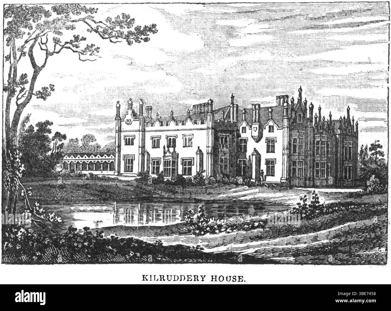 Killruddery House, 1834 Stock Photo - Alamy