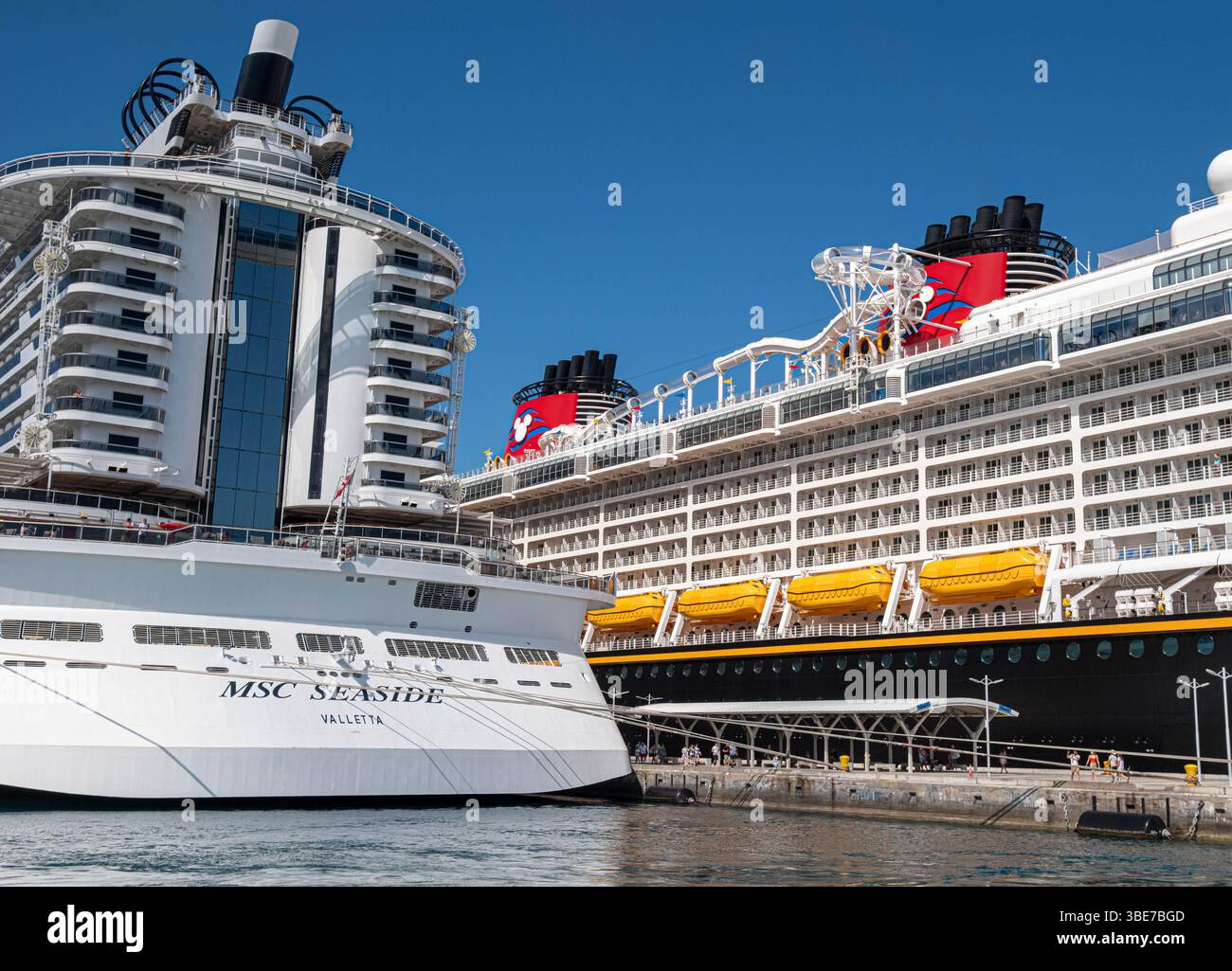 NASSAU, BAHAMAS - February 7, 2025: Cruise Ships in Nassau, Bahamas ...