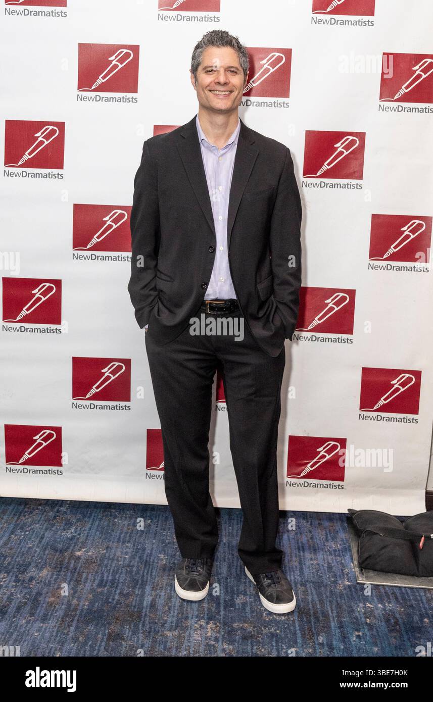 New York, NY May 27, 2025: Tom Kitt attends New Dramatists Luncheon ...