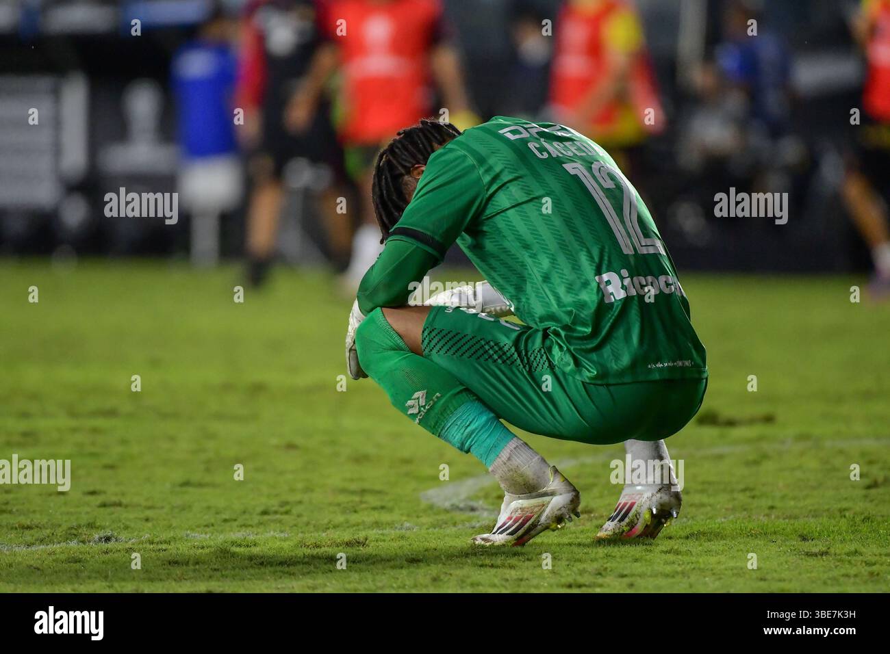 Rio de Janeiro, Brazil. 27th May, 2025. Goalkeeper Carlos Caceda of ...