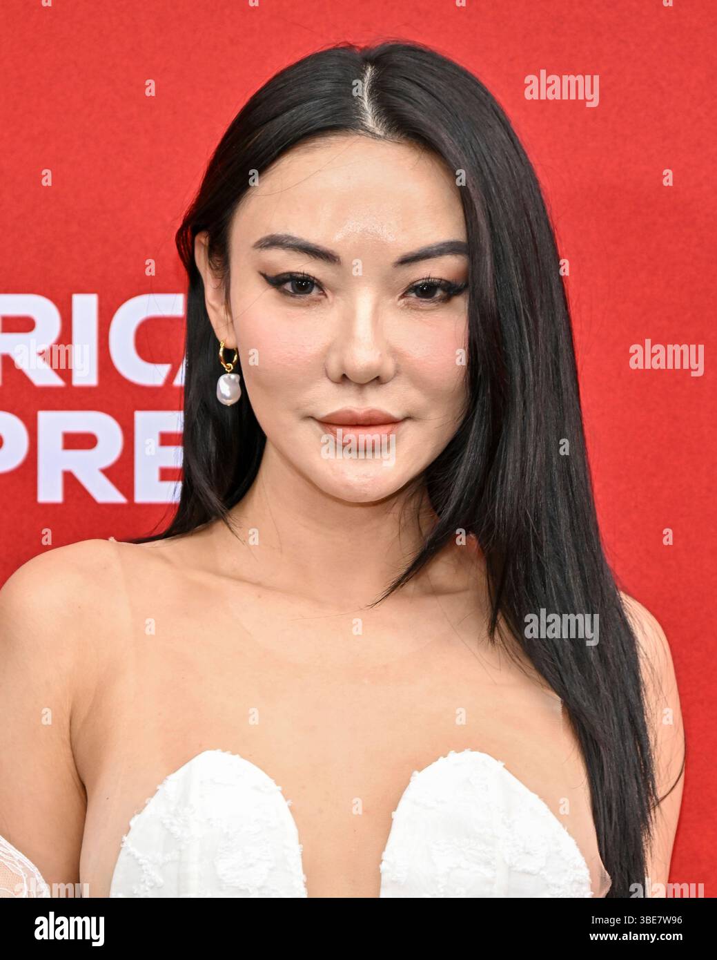 Jessica Wang attends the world premiere of "Karate Kid: Legends" at the ...