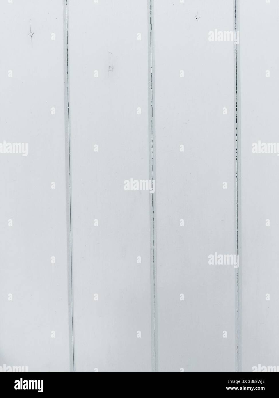 Vertical white painted wooden background Stock Photo