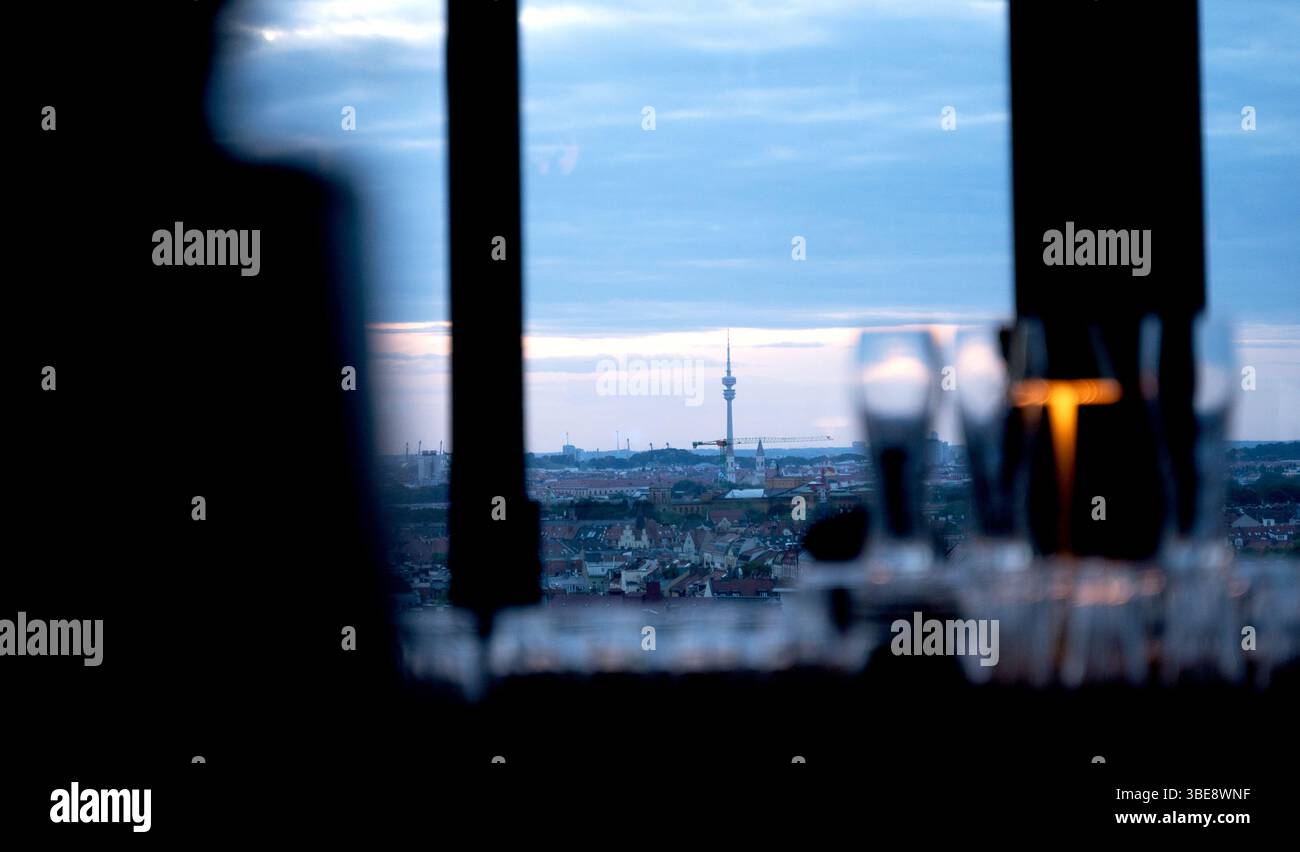 Photo inspiration: High Rise Building Rooftop Bar Reference: Munich Germany 27Th May 2025 The Fitzroy Offers A View