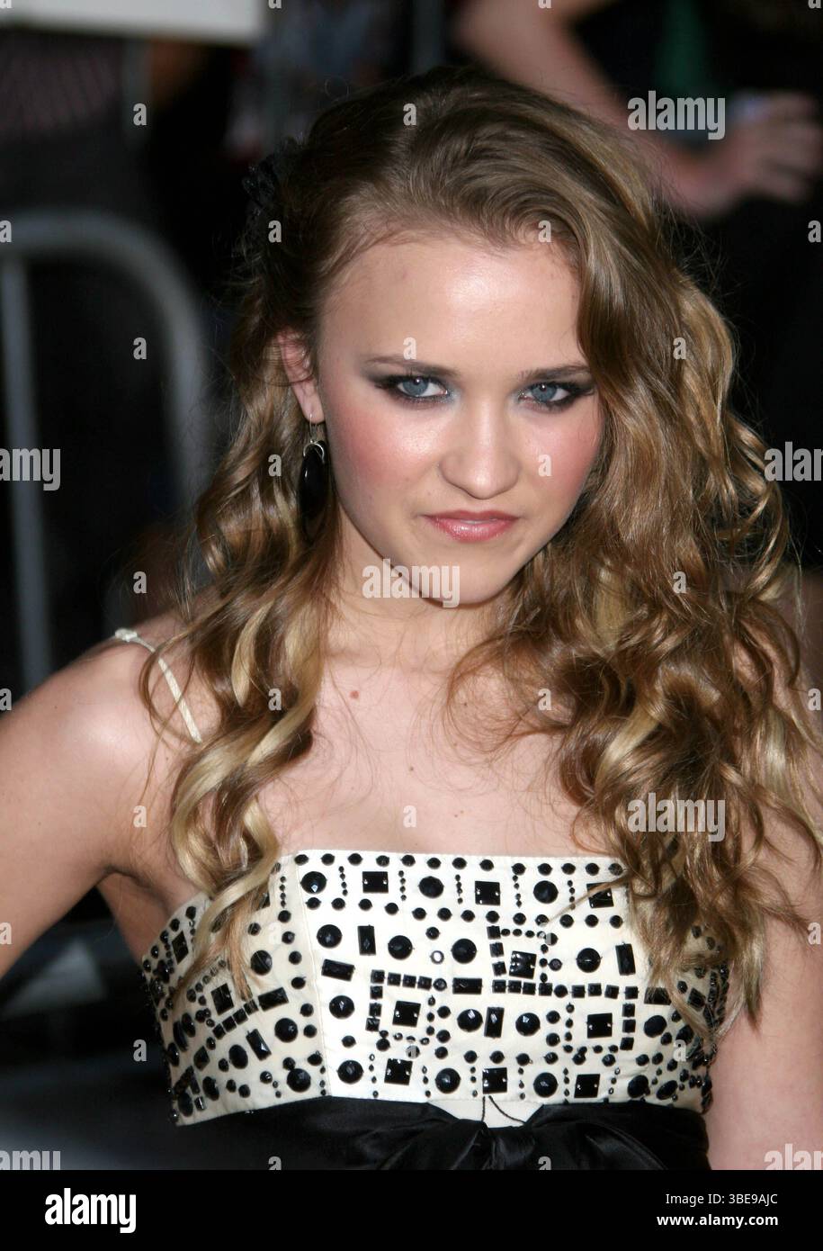 Emily osment the world premiere jonas hi-res stock photography and