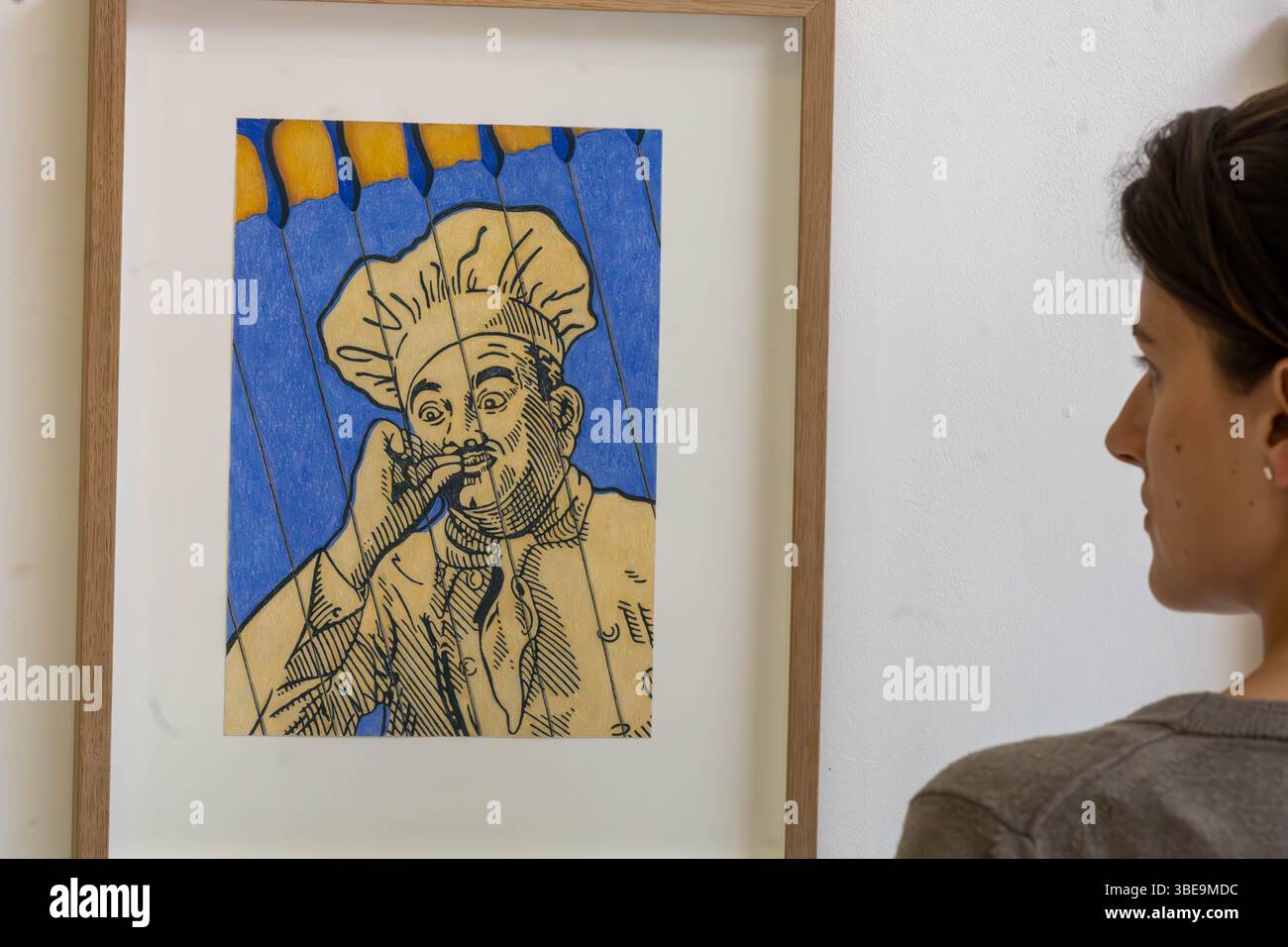 London UK 28th May 2025 A new exhibition at the Sims Reed Gallery ...