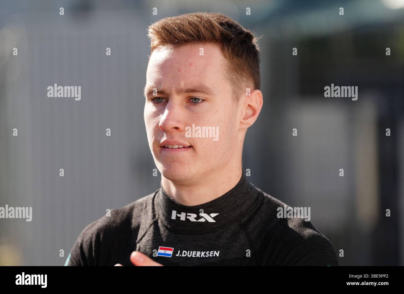 AIX Racing driver Joshua Durksen at the Autodromo Internazionale Enzo e ...