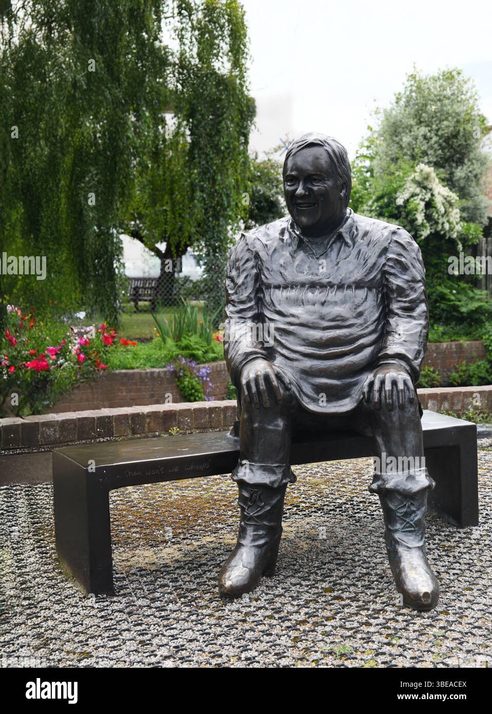 Dave Lee statue Stock Photo