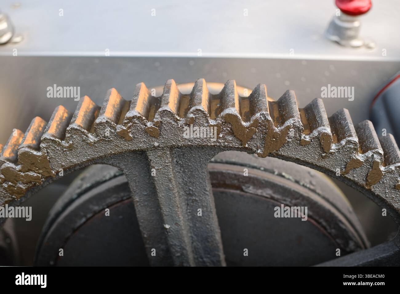 Winch cog Stock Photo