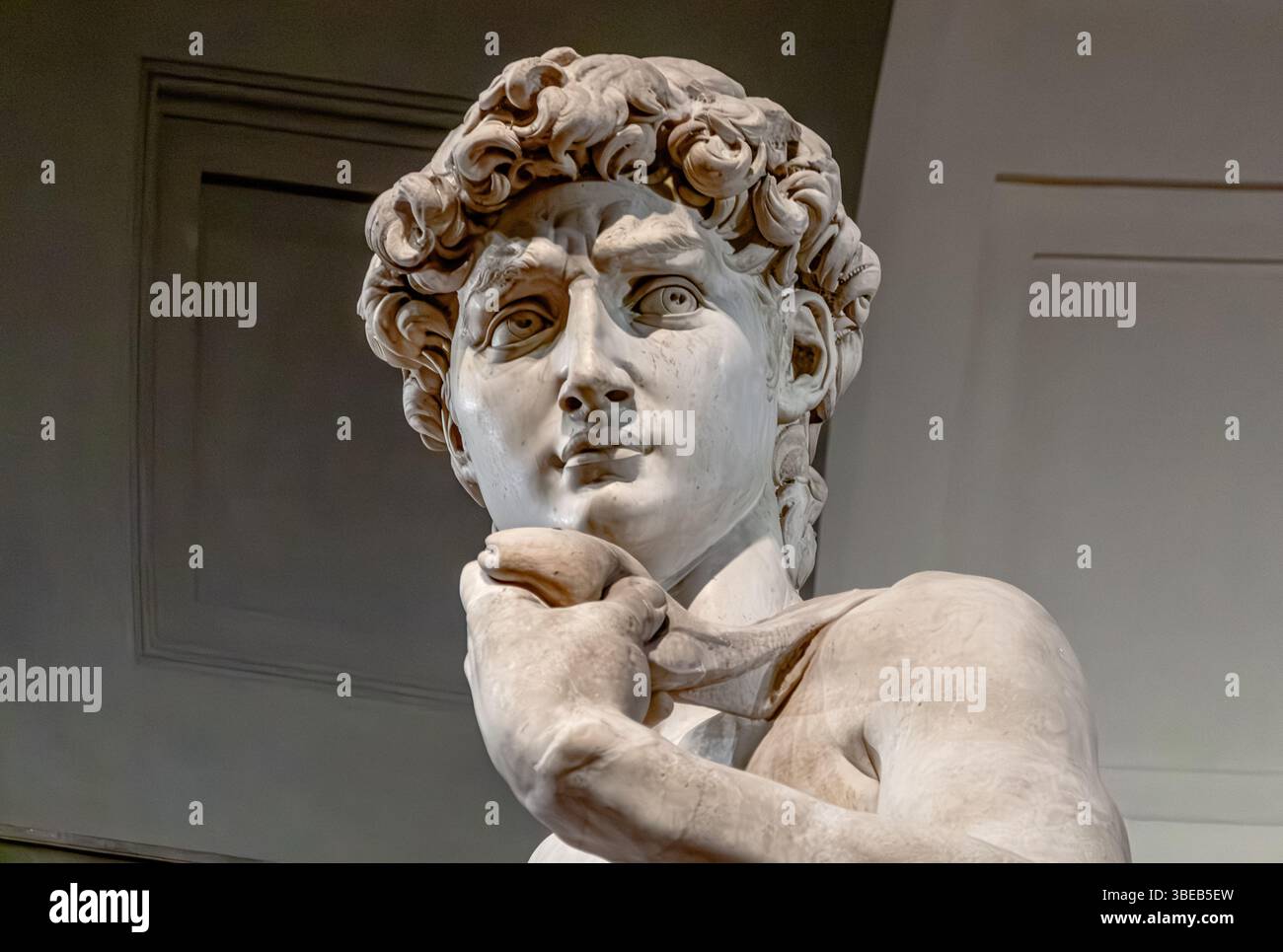 David Rennaissance Michelangelo's David, a masterpiece of Italian Renaissance sculpture in ...