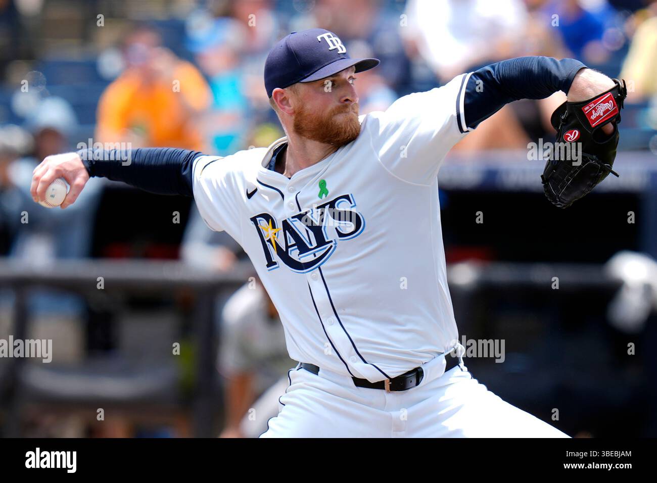 Rob Rasmussen Baseball Tampa Bay Rays pitcher Drew Rasmussen delivers to the Minnesota Twins ...
