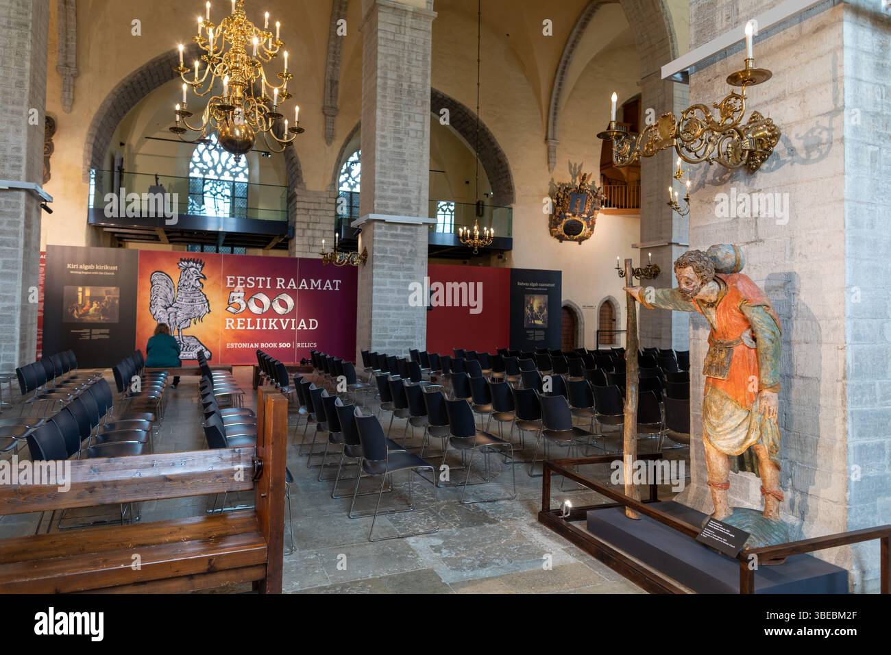 Saint nicholas church interior hi-res stock photography and images - Alamy