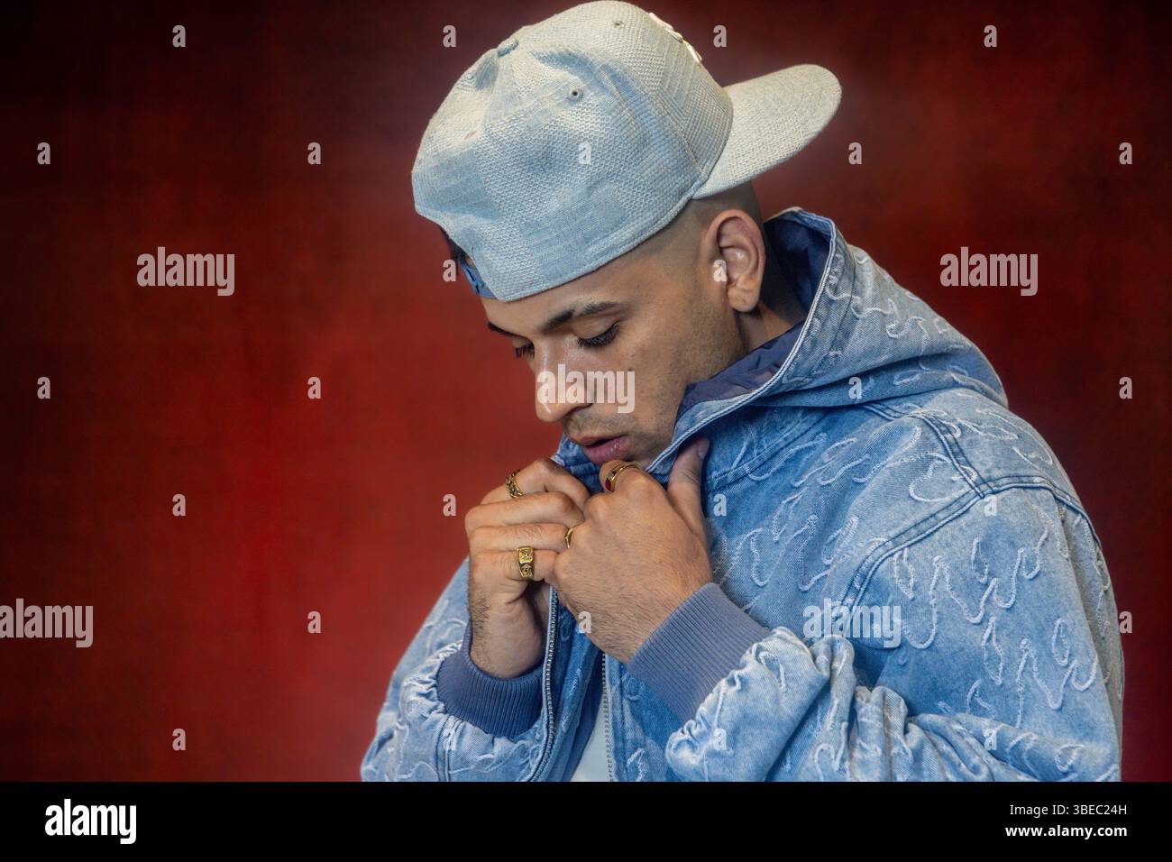 Rapper FERNANDOCOSTA poses for Europa Press, May 28, 2025, in Madrid ...