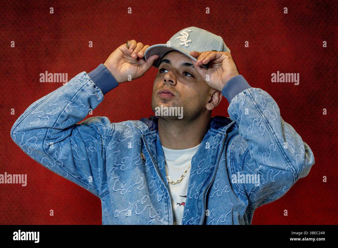 Rapper FERNANDOCOSTA poses for Europa Press, May 28, 2025, in Madrid ...