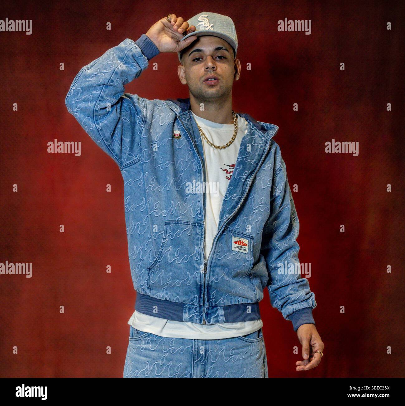 Rapper FERNANDOCOSTA poses for Europa Press, May 28, 2025, in Madrid ...