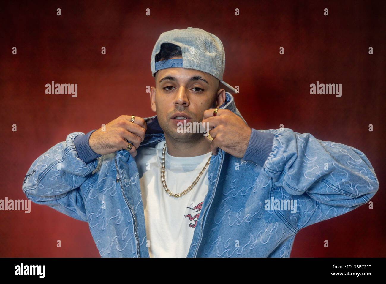 Rapper FERNANDOCOSTA poses for Europa Press, May 28, 2025, in Madrid ...
