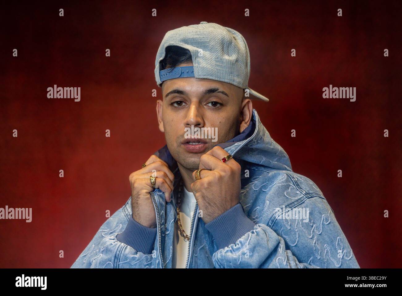 Rapper FERNANDOCOSTA poses for Europa Press, May 28, 2025, in Madrid ...