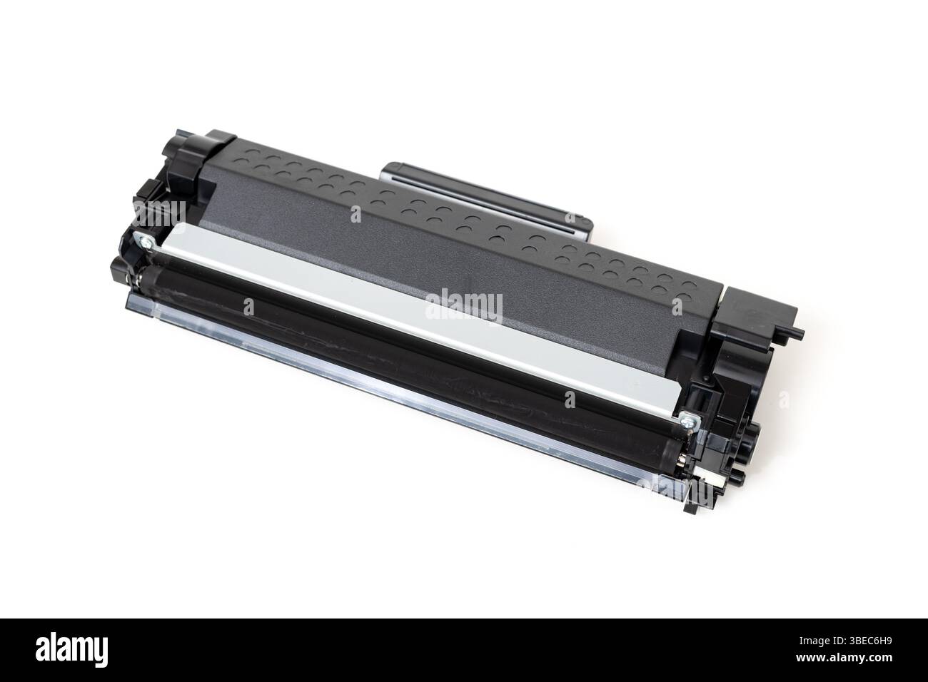 toner cartridge isolated on white background Stock Photo