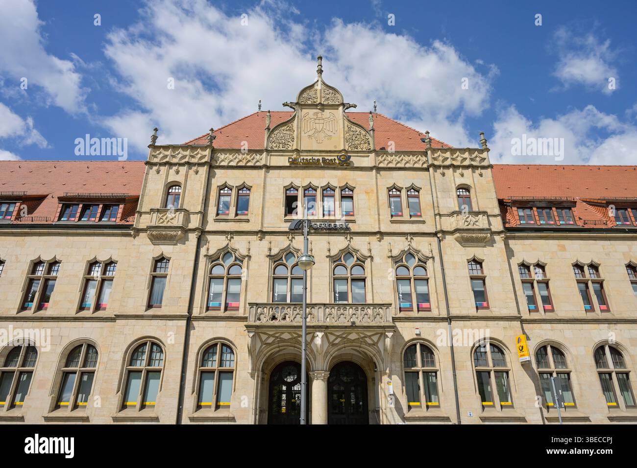 Alte Hauptpost, Friedrichstraße, Dessau, Sachsen-Anhalt, Deutschland ...