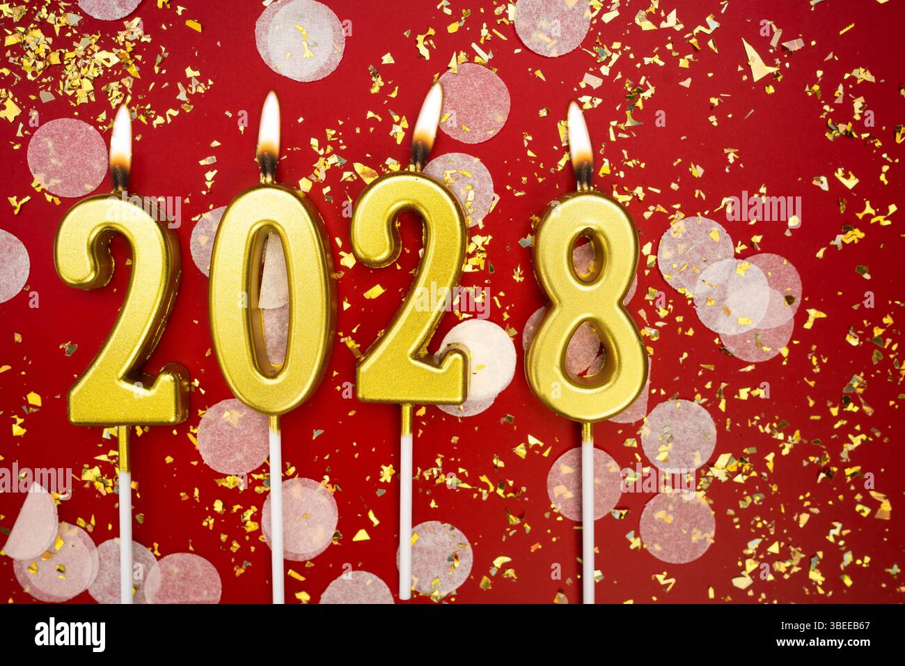 Happy new year 2028 hi-res stock photography and images - Alamy