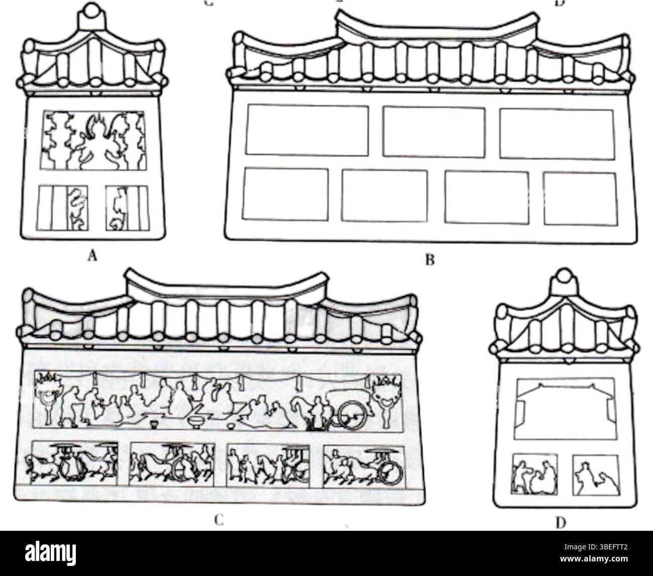 Han dynasty china tomb hi-res stock photography and images