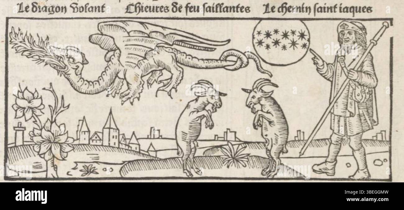 Medieval Composter This illustration from 'Compost et kalendrier des bergiers' (1496 ...