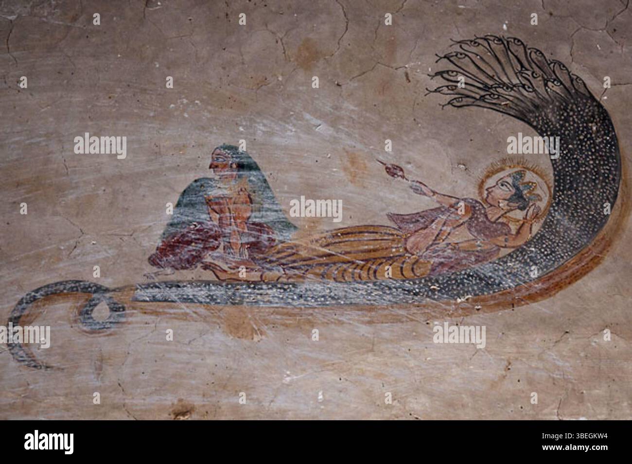 Vishnu and lakshmi painting hi-res stock photography and images - Alamy