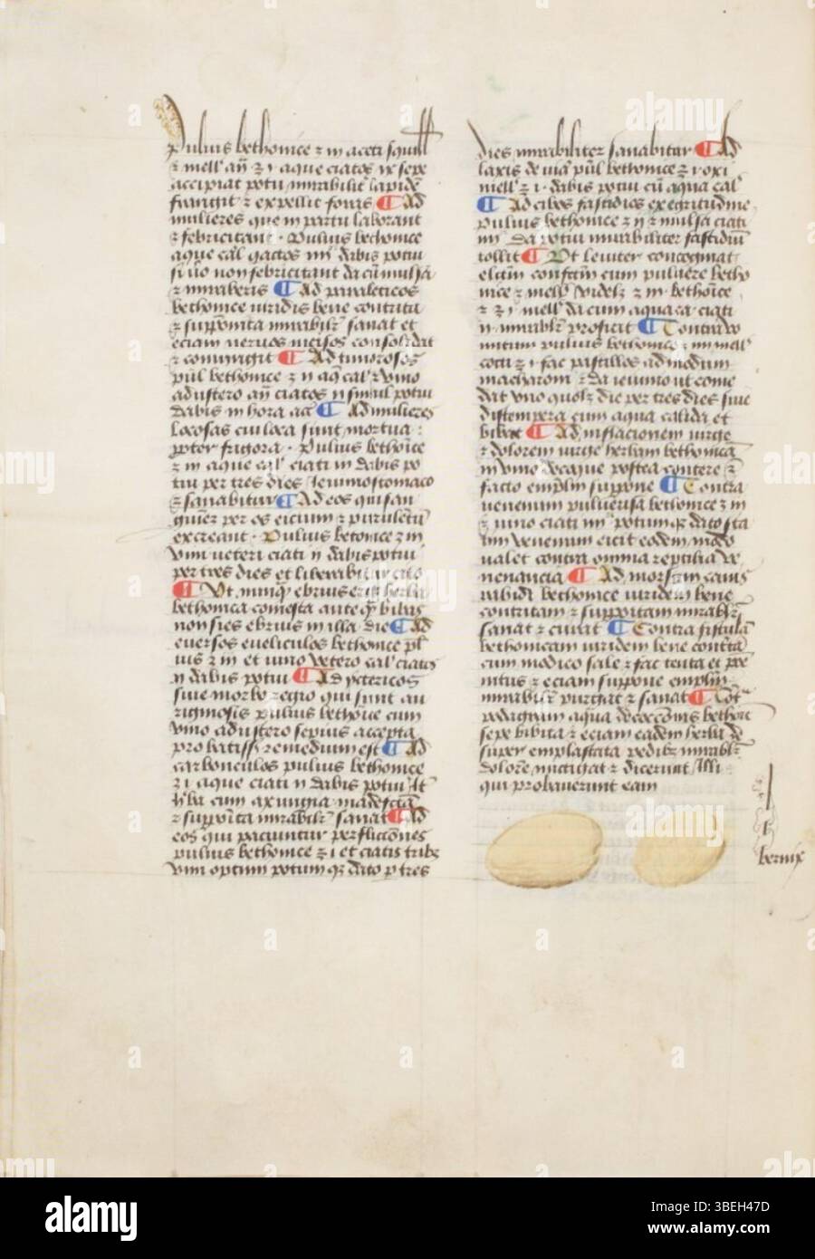 This manuscript page, from the Estense alfa.l.09.28, dated 1458, shows ...