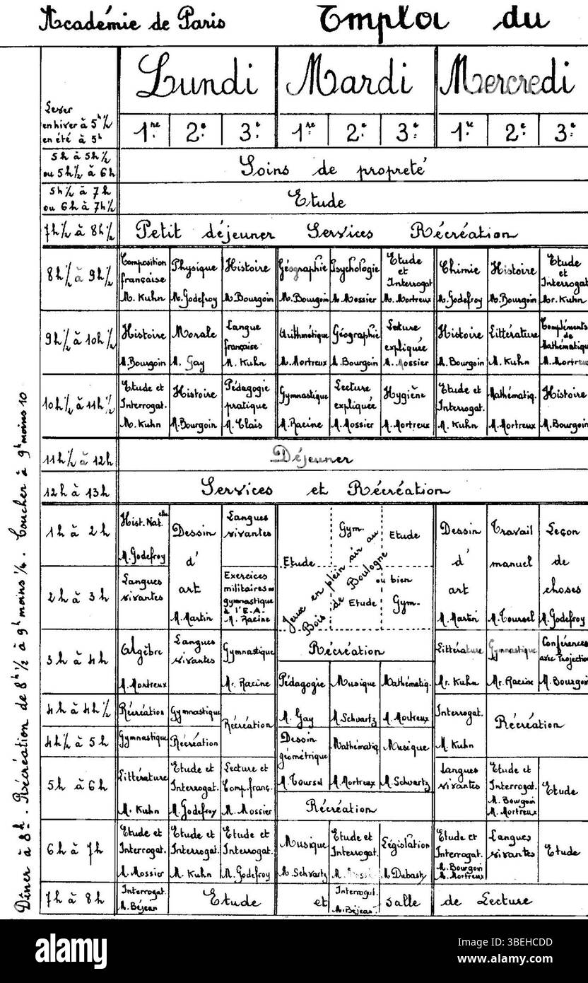 Its normal schedule Cut Out Stock Images & Pictures - Alamy