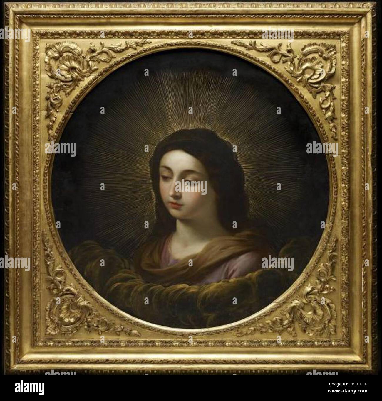 This painting, attributed to Giovanni Battista Salvi da Sassoferrato ...