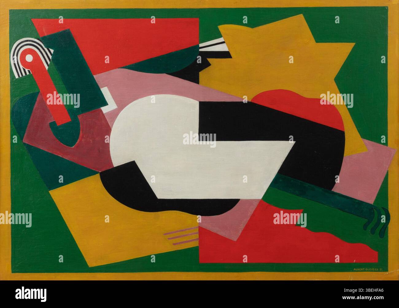 Albert Gleizes’s 1921 'Nature morte à la guitare' or 'Still Life with ...