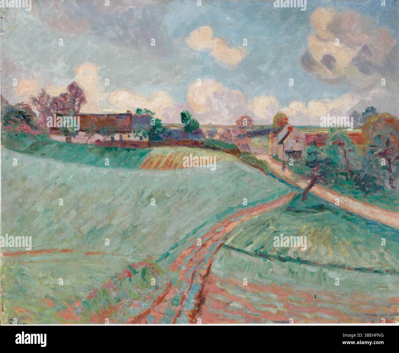 route-de-damiette-is-a-landscape-painting-by-armand-guillaumin-1841