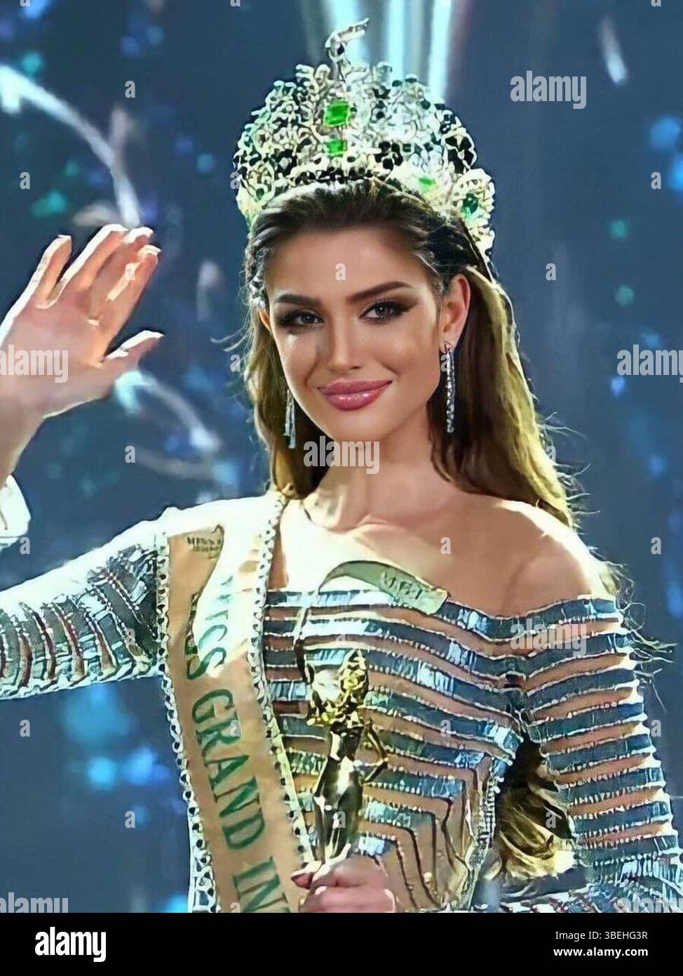 Isabella Menin, crowned Miss Grand International 2022, is a Brazilian