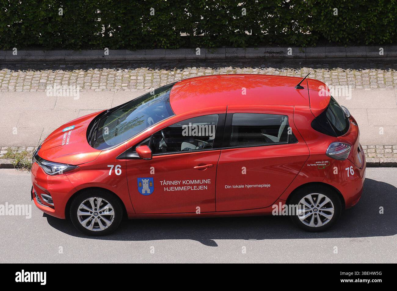 Kastrup/Copenhagen/ Denmark/29 may 2025/auto pakre of tarnby kummune ...