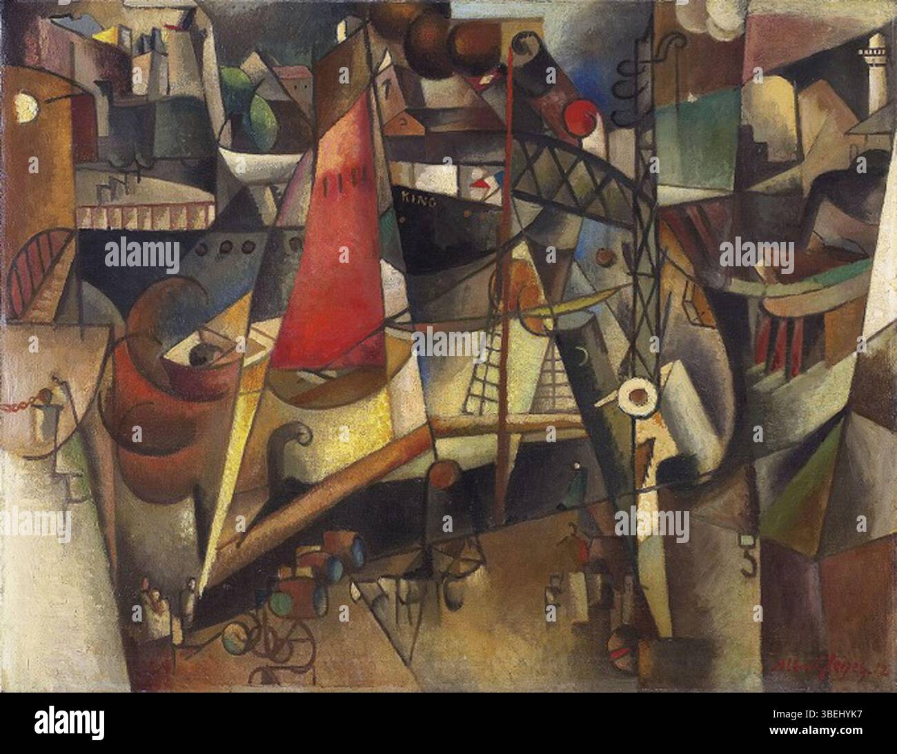 Albert gleizes painting hi-res stock photography and images - Alamy