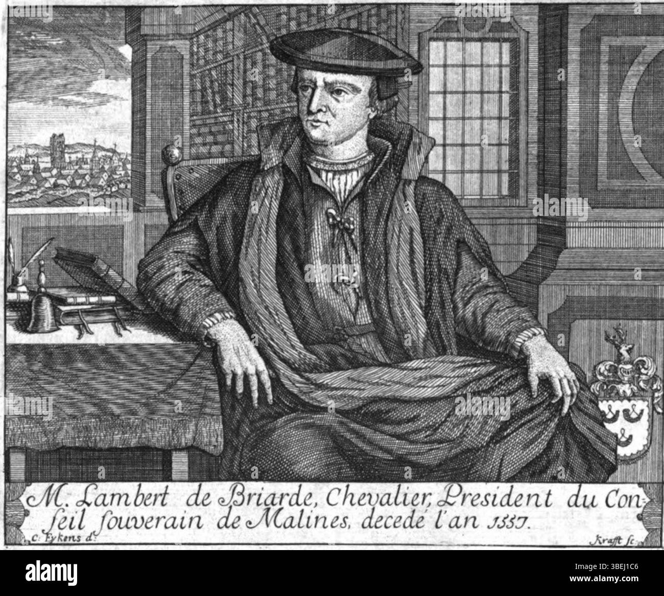 Early printmaking craftsmanship Black and White Stock Photos & Images ...