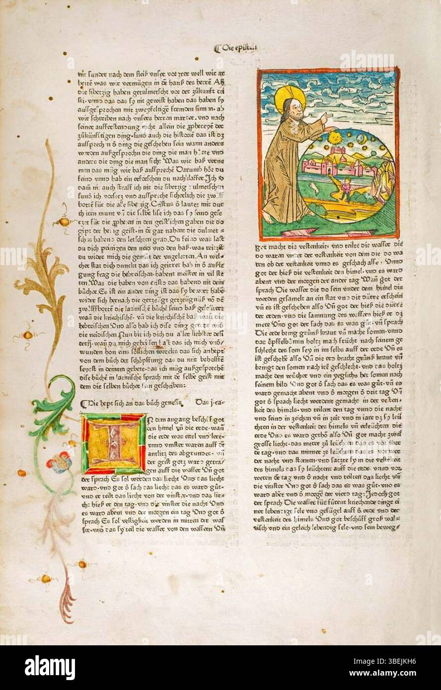 The 1475 Pflanzmann Bible, attributed to Jodocus Pflanzmann, is an ...
