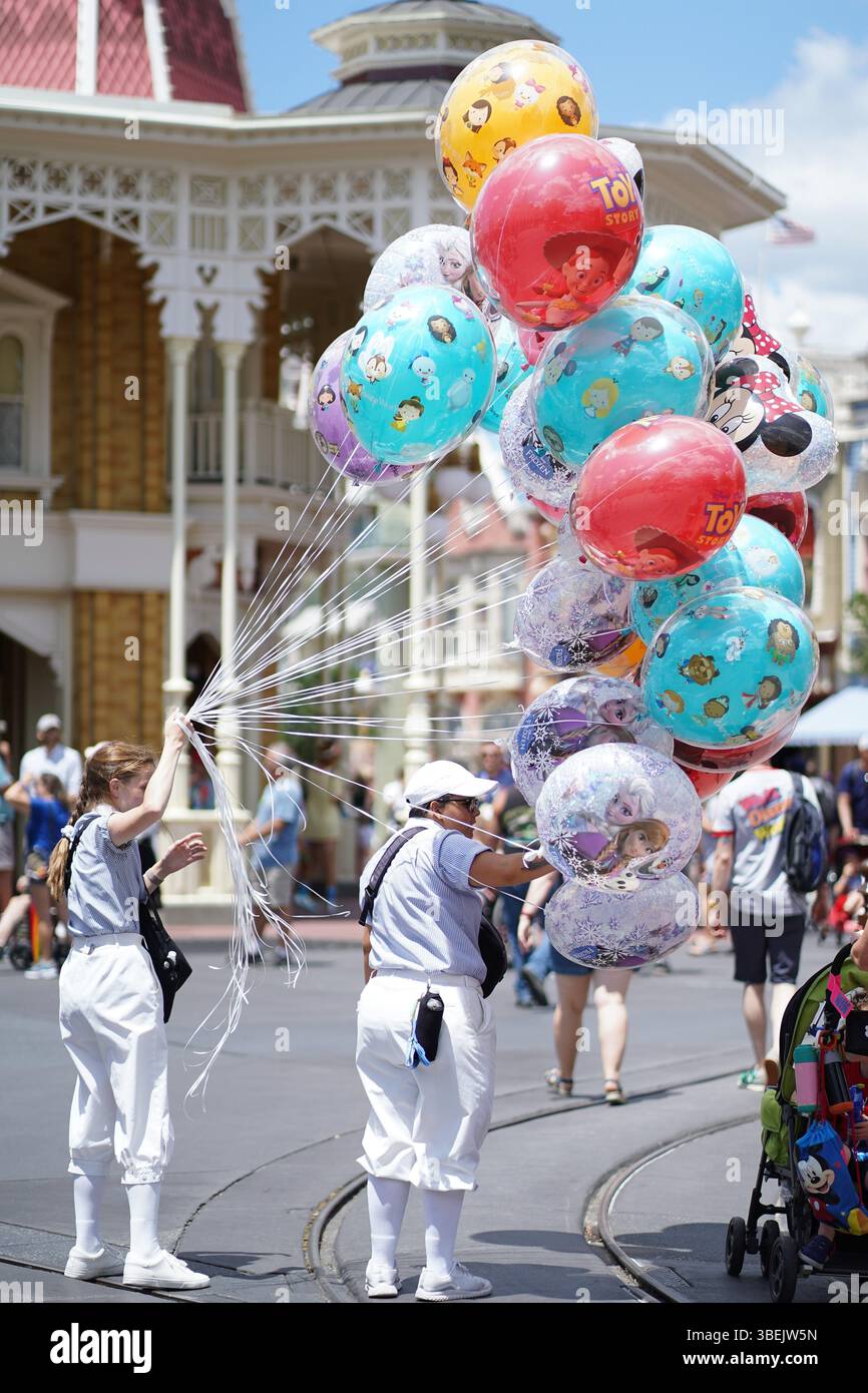 Walt Disney World balloons Stock Photo