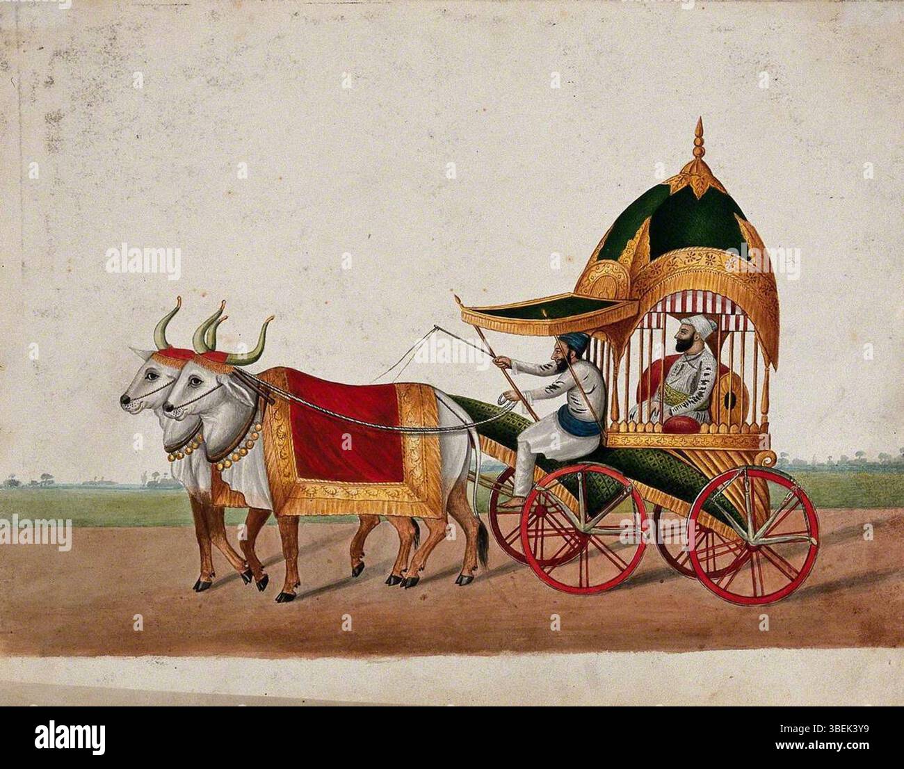 Horse drawn carriage pulled two hi-res stock photography and images - Alamy