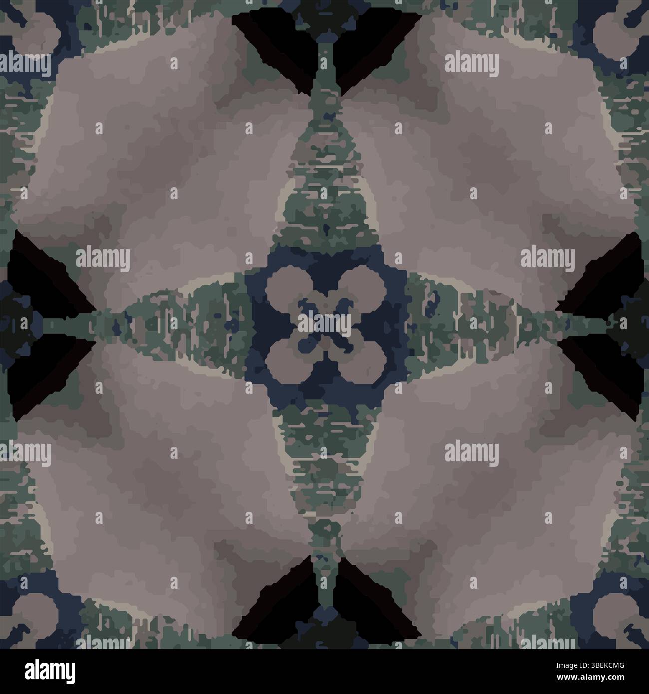 Geometric Work on Light Beige Suit main image 0