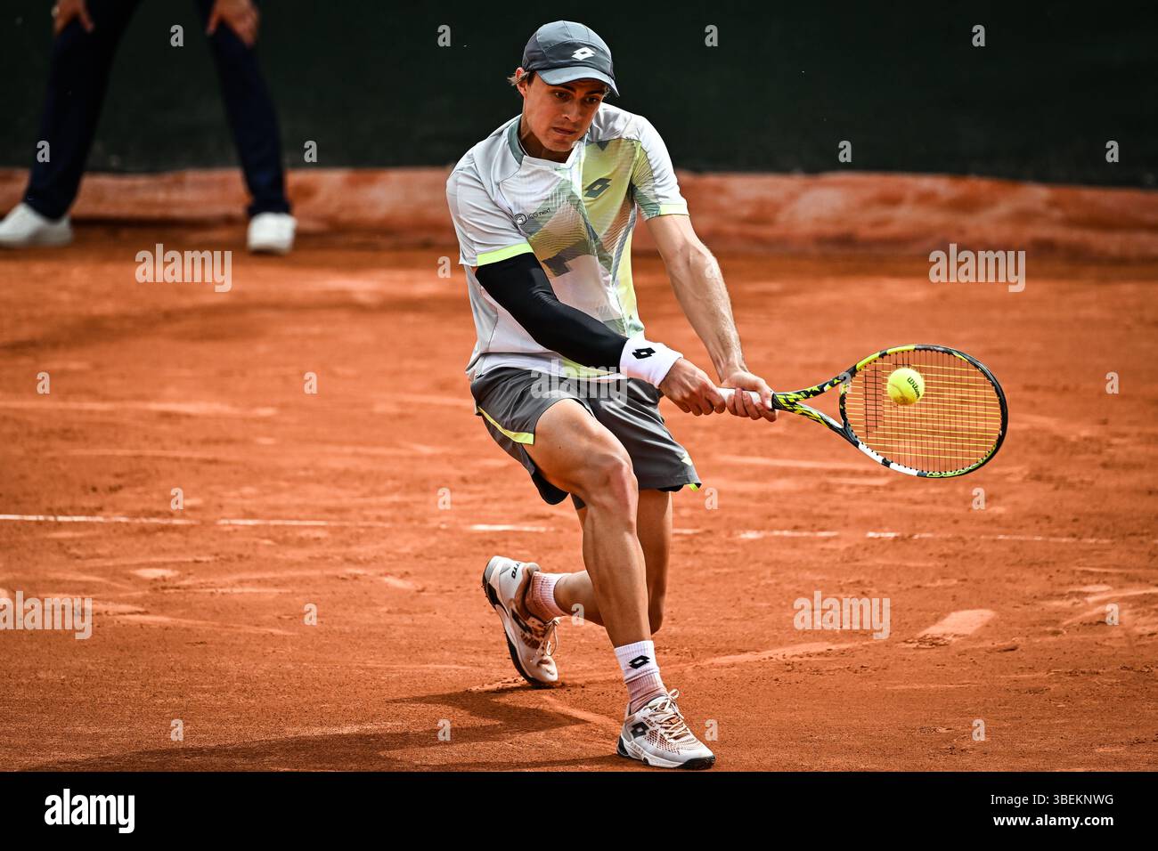 Paris, France. 29th May, 2025. Adam WALTON of Australia during the fifth day of the Roland-Garros 2025, French Open, Grand Slam tennis tournament on 29 May 2025 at Roland-Garros stadium in Paris, France - Photo Matthieu Mirville/DPPI Credit: DPPI Media/Alamy Live News Stock Photo