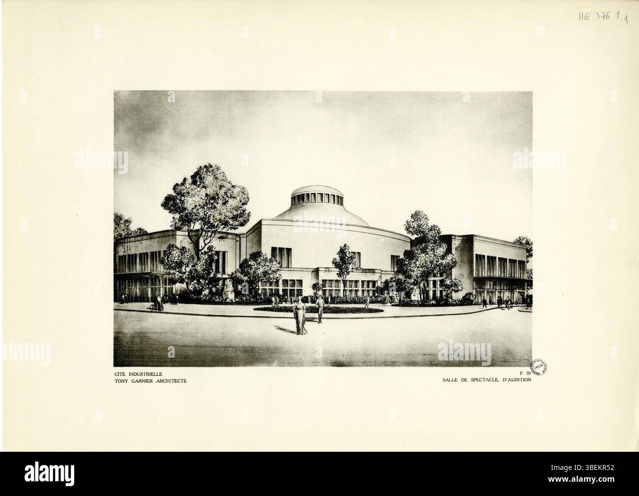 This page from 'Une Cité industrielle' by Tony Garnier, dated 1932